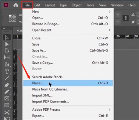 How to import a PDF into InDesign .
